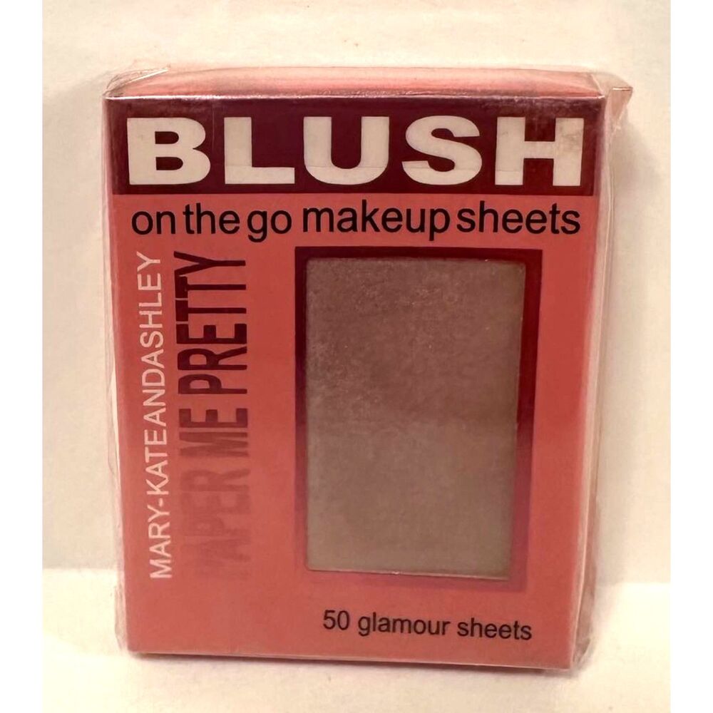 3X Mary-Kate & Ashley Paper Me Pretty Blush Makeup Sheets - Warmth 809 NEW - Picture 3 of 4